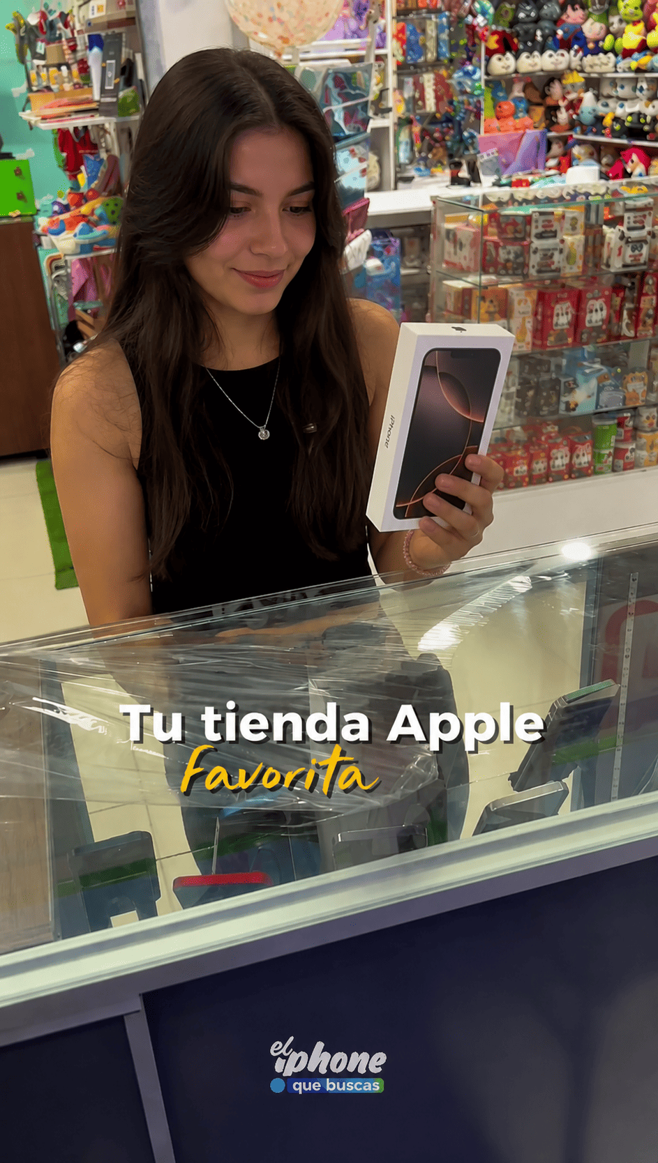 Entrega de iPad a cliente feliz